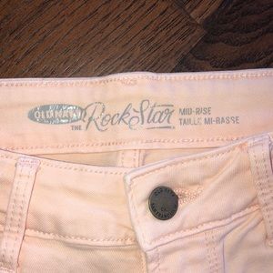 Old Navy Light Pink “Rock Star” Jeans